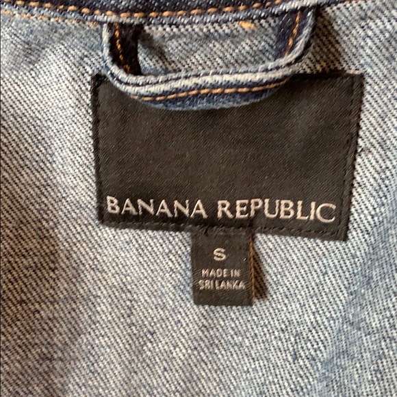 NWOT Banana Republic Denim Jacket - Picture 4 of 4